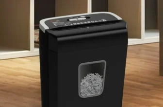 Secure Your Privacy with the Bonsaii 6-Sheet Micro-Cut Paper Shredder