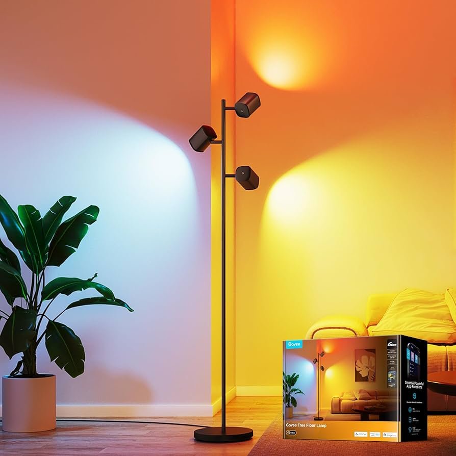 Govee Tree Floor Lamp Compatible with Matter 712q hM2JbL. AC UF8941000 QL80