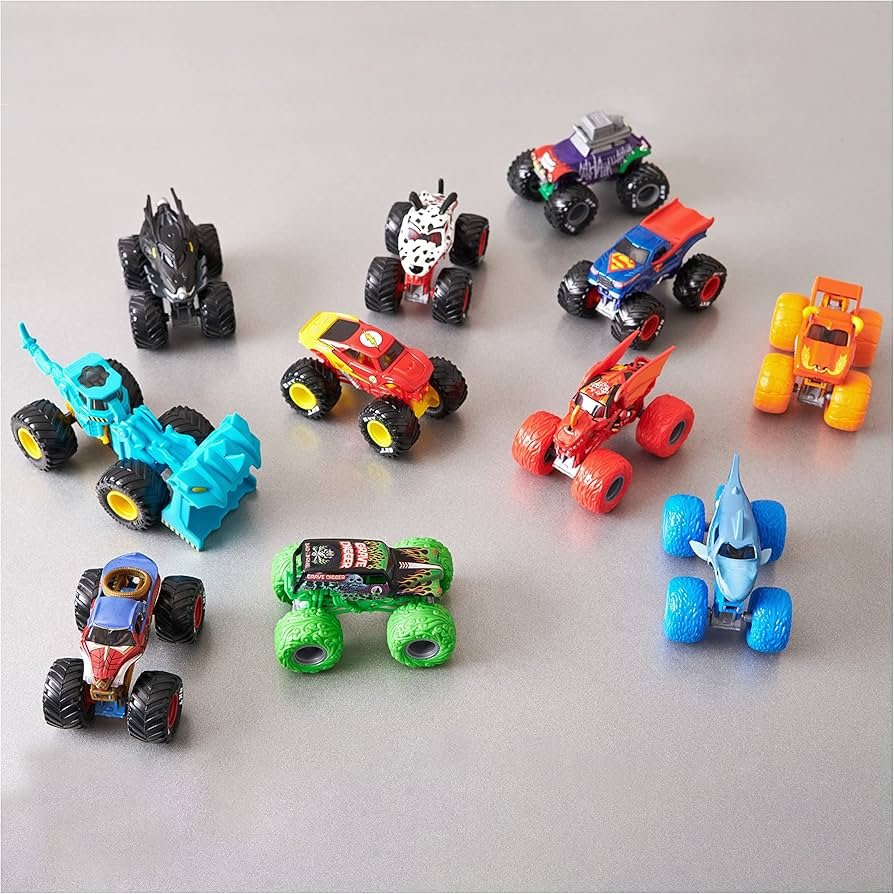 Monster Jam All Stars 4-Pack 1:64 Scale Monster Trucks for Kids Ages 3+ 91ChgFVnmbL. AC UF8941000 QL80