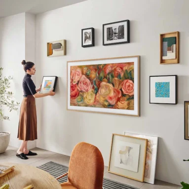 Samsung The Frame 55” QLED 4K TV (2024) – A Stunning Smart TV That Doubles as Wall Art