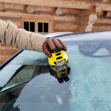 Kärcher EDI 4 Cordless Electric Ice Scraper for Fast Winter Windshield Clearing
